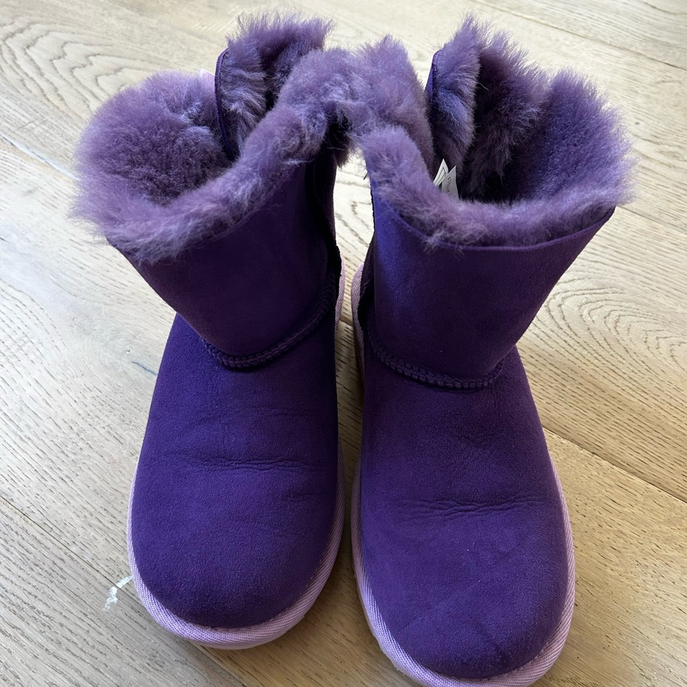 UGG Purple Shearling Boots